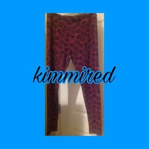 LuLaRoe Pants - Pineapple LuLaRoe/LLR Leggings ~ TC ~ EUC LuLaRoe Pants - Pineapple LuLaRoe/LLR Leggings ~ TC ~ EUC